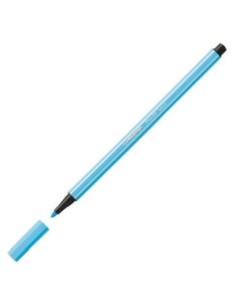 C 10 rotulador stabilo pen 68 fluo azul nº031 punta 1omm